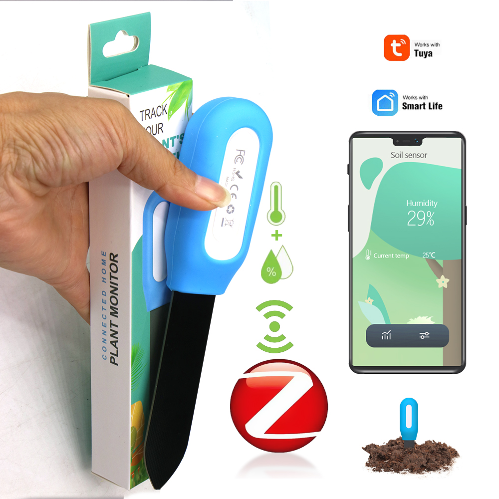 Smart Home Monitor - Умный датчик почвы Zigbee для дома,