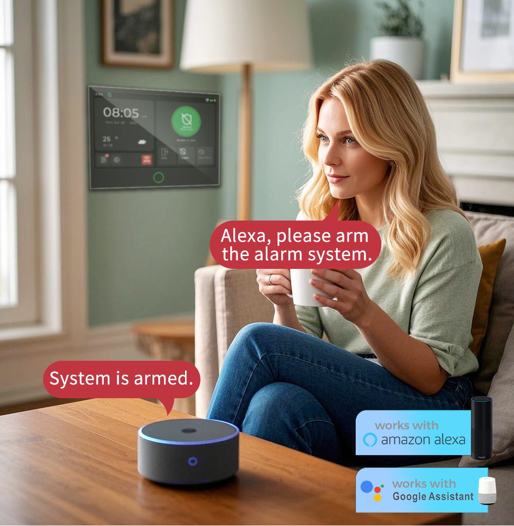 Smart Home Display - Новинка 2026 года: Умная система сигнализации