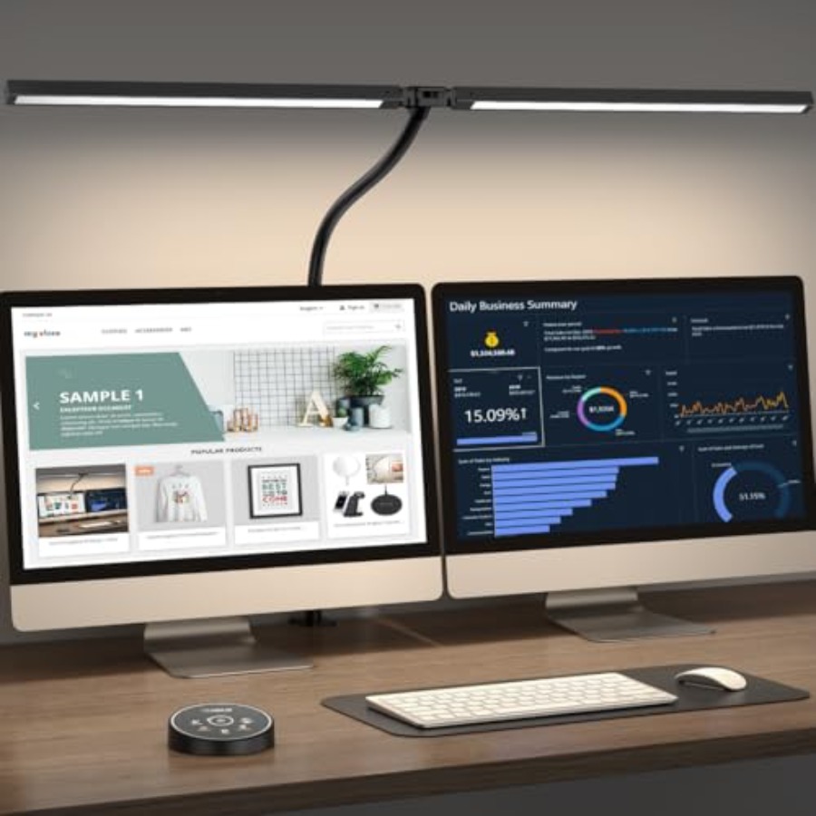 Smart Home Monitor - Светодиодная настольная лампа для офиса и