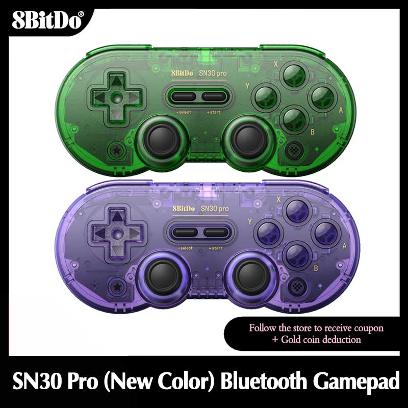 Smart Home Raspberry Pi - 8Bitdo SN30 Pro Bluetooth-геймпад, контроллер, джойстик