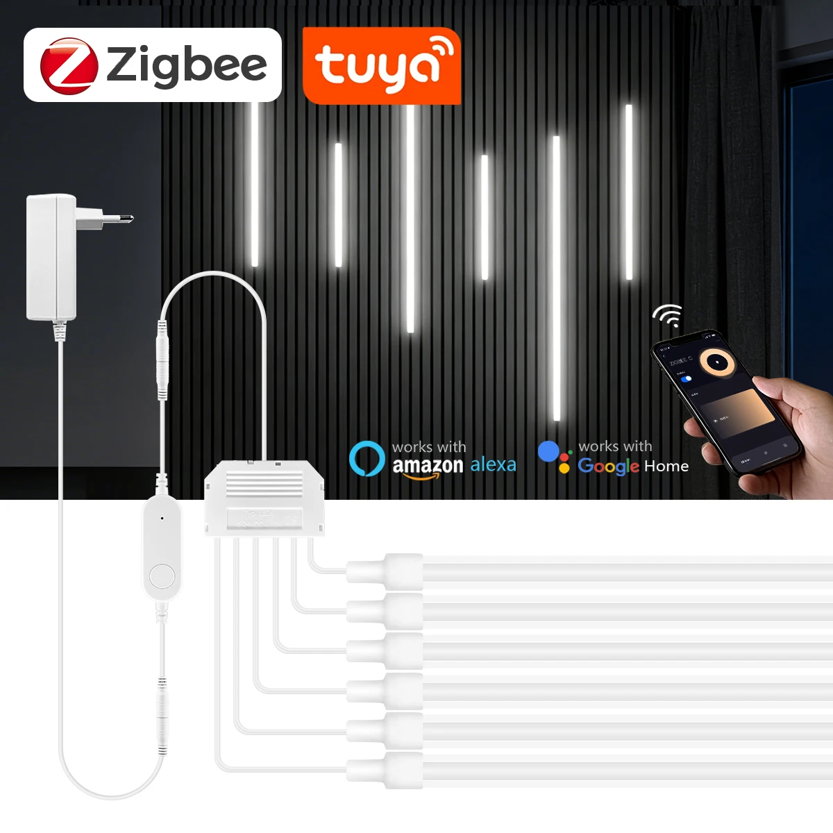 Smart Home Youtube - Умная светодиодная лента Zigbee Smart Neon