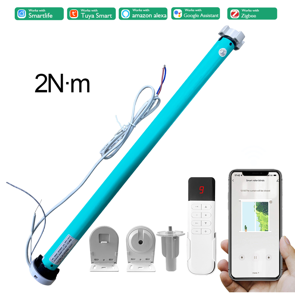 Smart Home Youtube - 2N AC100-240V Tuya Zigbee Smart Roller