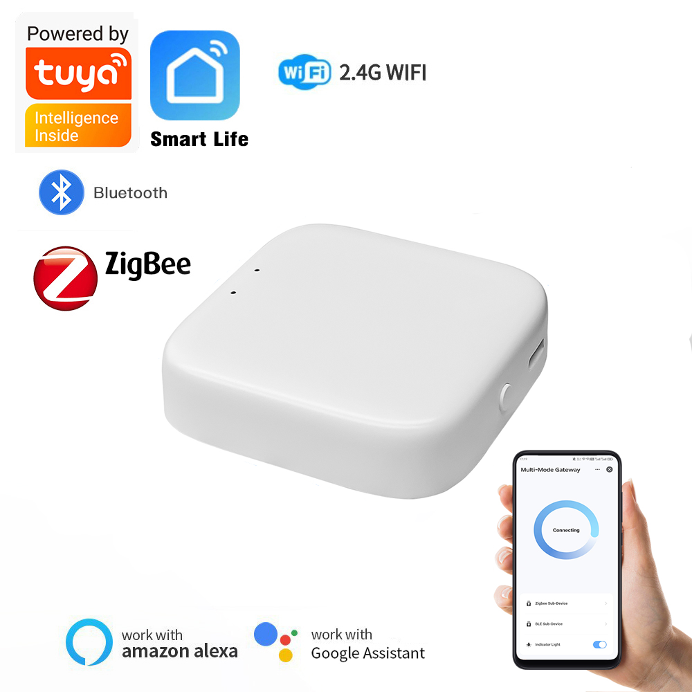 Smart Home Dashboard - Шлюз Zigbee для устройств Tuya, Bluetooth,