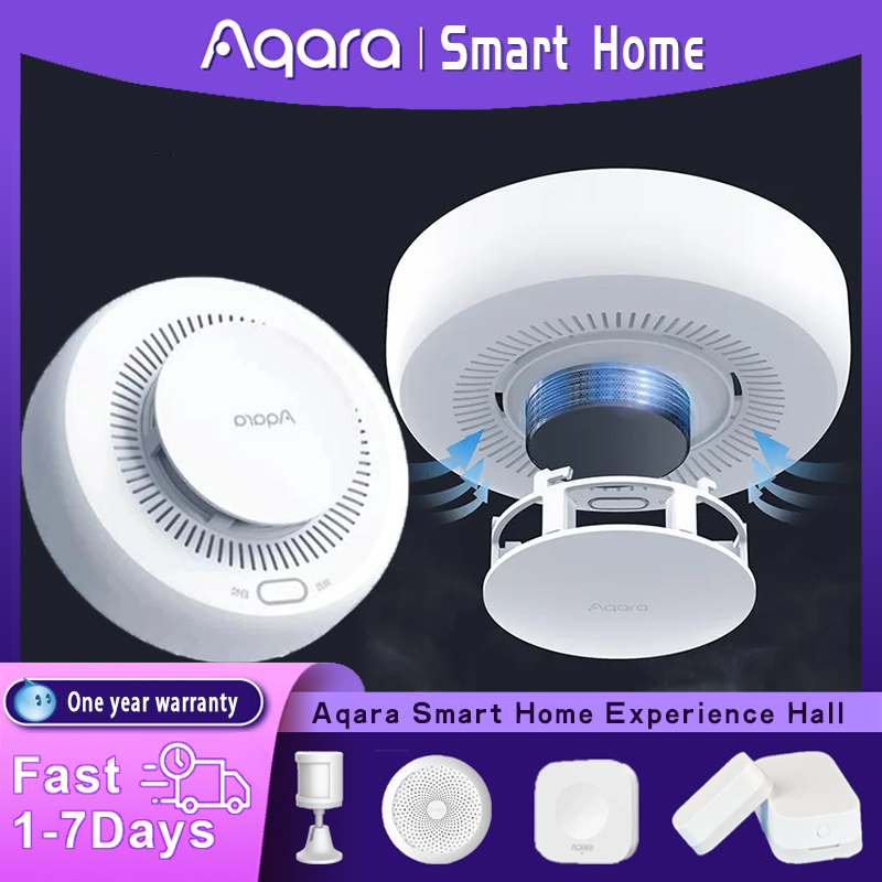 Smart Home Future - Датчик дыма Aqara Zigbee 3,0, умный
