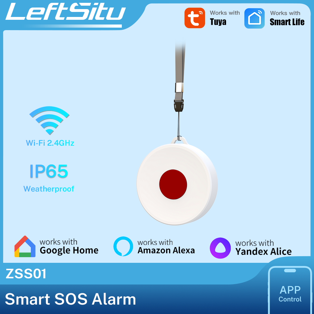 Smart Home Remote - Умная кнопка Tuya ZigBee IP65, беспроводной