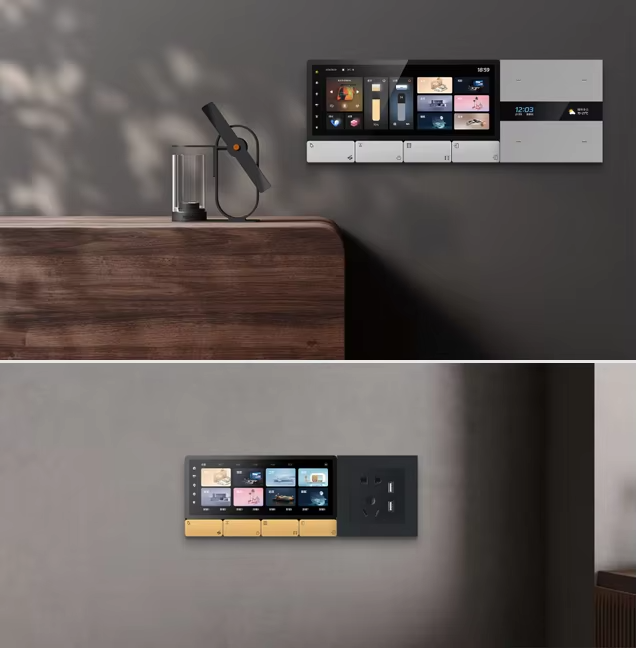 Smart Home Display - F5 Tuya UK: Сенсорный музыкальный плеер-хост,
