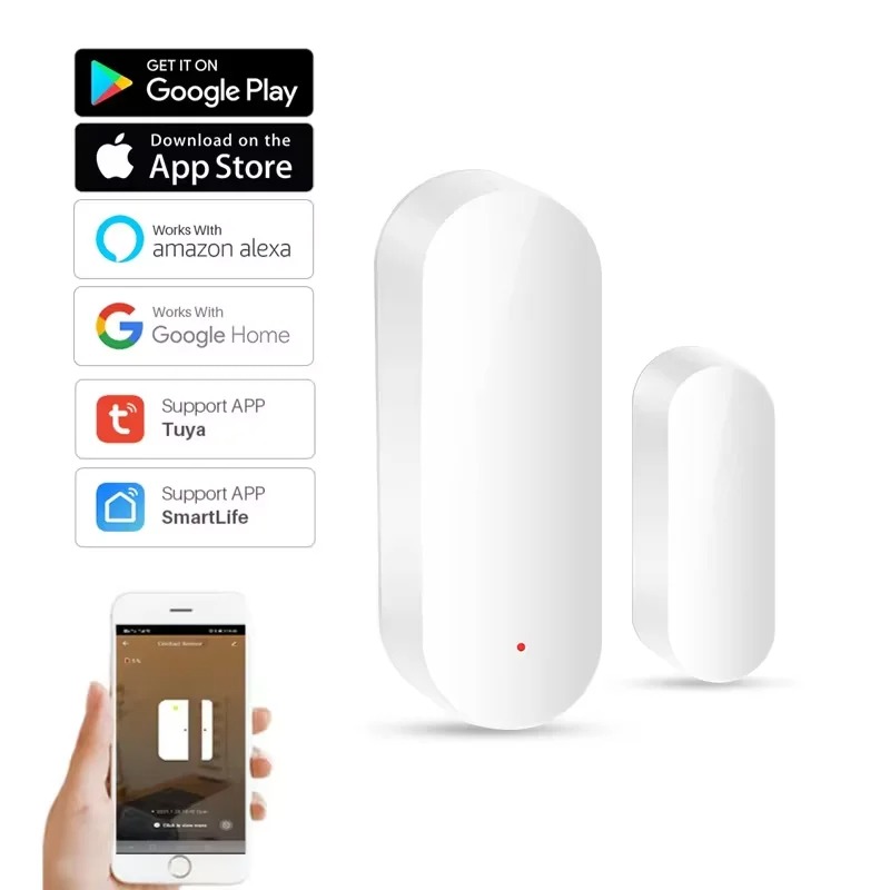 Smart Home Notifications - Умный Wi-Fi дверной датчик Tuya, умный