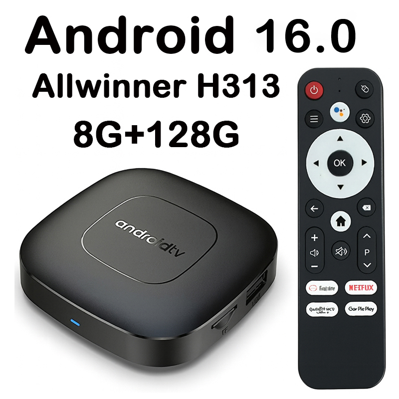 Smart Home Youtube - ТВ-приставка Android TV 16 Smart TV