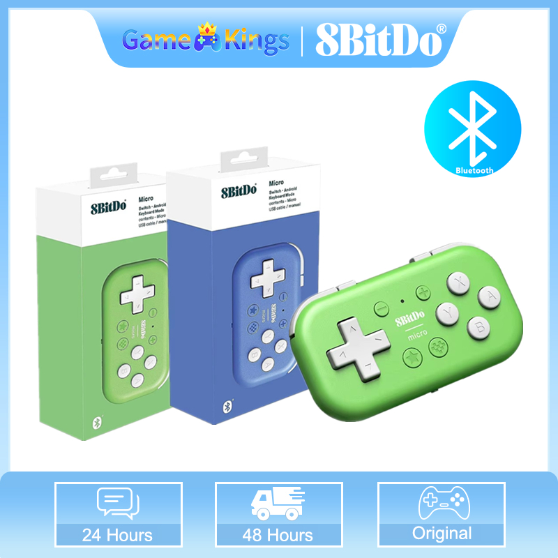 Smart Home Raspberry Pi - 8BitDo Micro Bluetooth Геймпад Мини-контроллер Поддержка