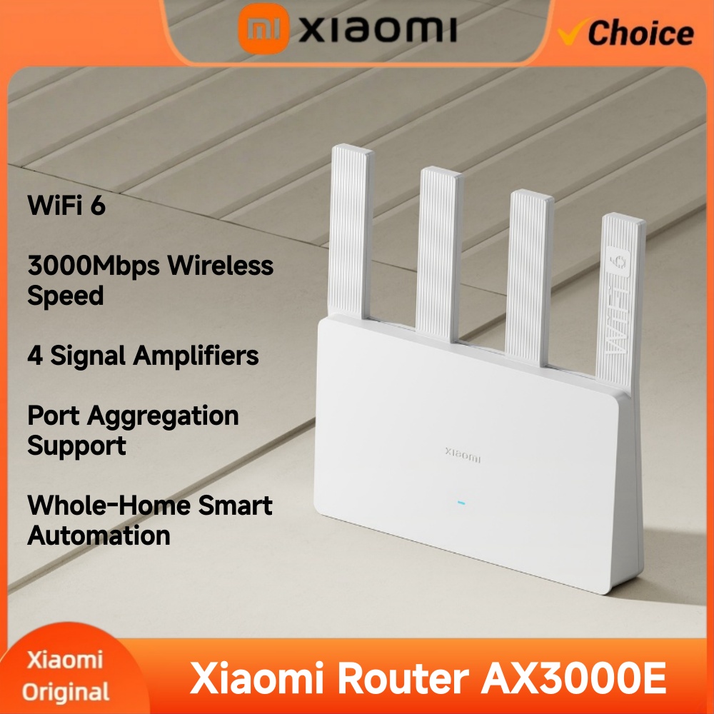 Smart Home Future - Беспроводной маршрутизатор Xiaomi AX3000E WiFi 6
