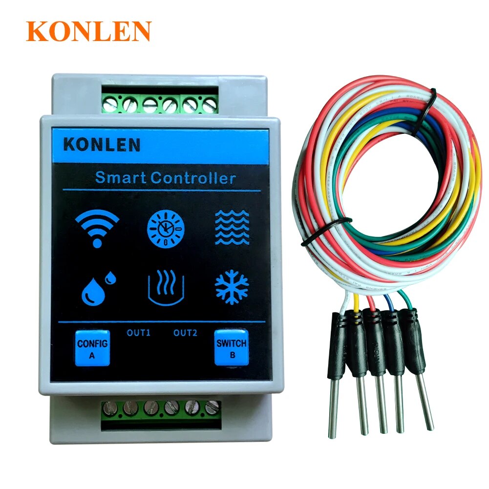 Smart Home Water Level Sensor - KONLEN Tuya датчик уровня воды WIFI