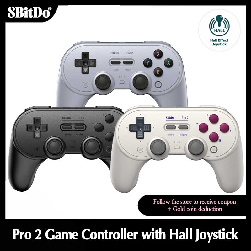 Smart Home Raspberry Pi - Игровой контроллер 8bitdo Pro2 с Bluetooth,