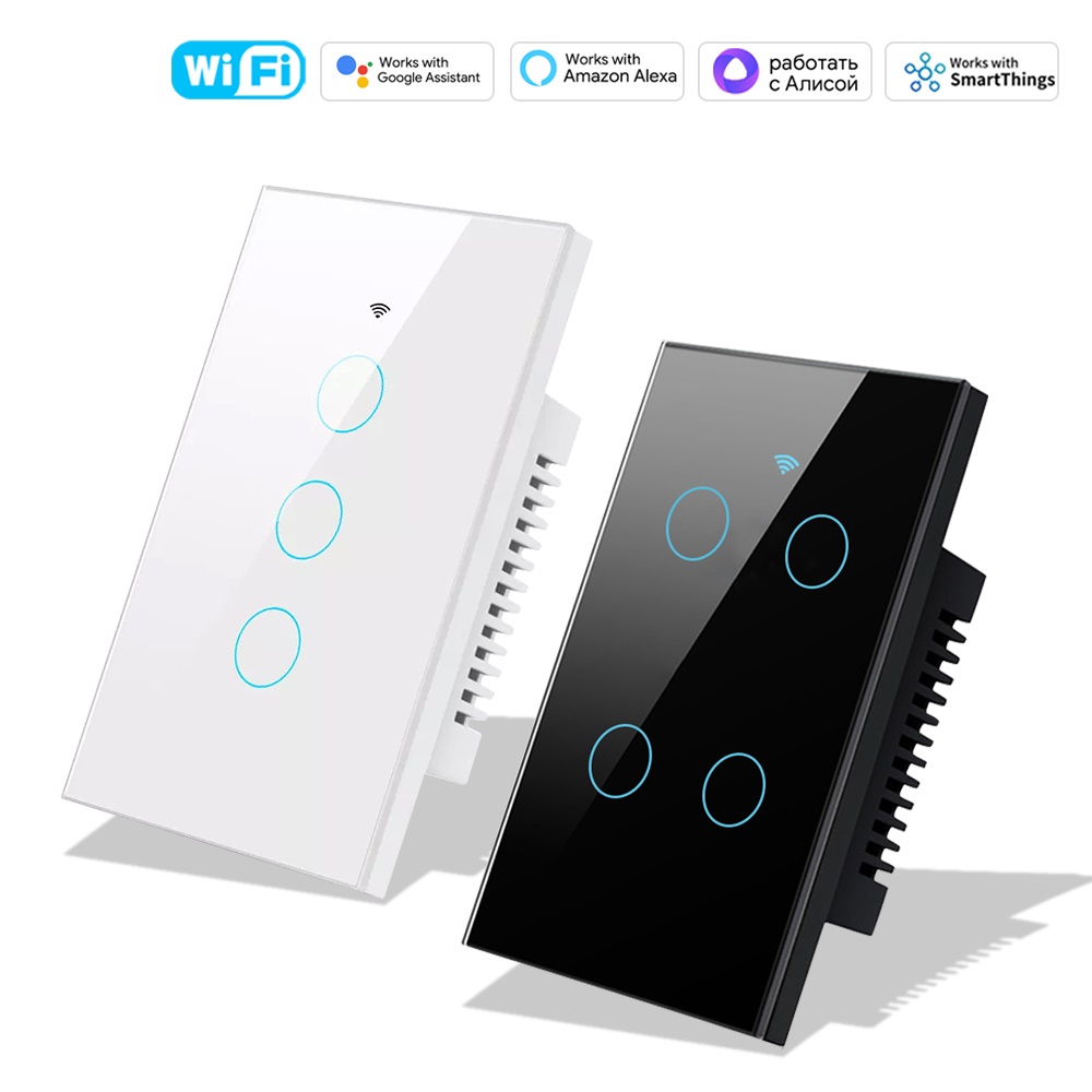 Smart Home Dashboard - Умный сенсорный настенный выключатель Smart Life