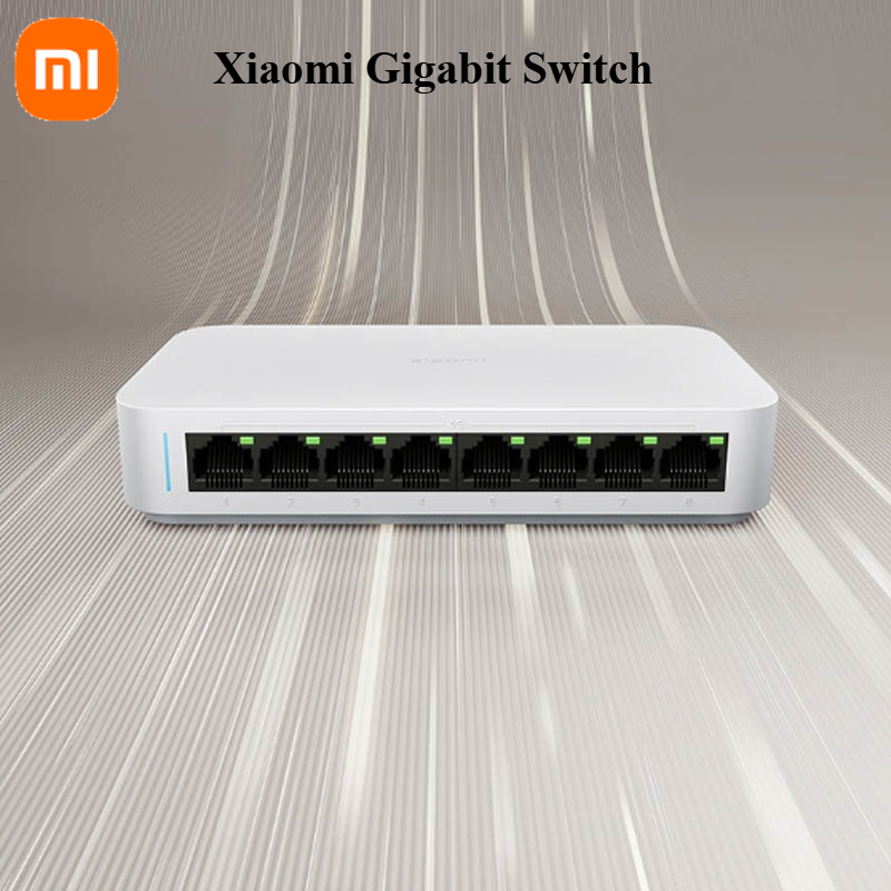 Xiaomi Hub Mijia Hub - Xiaomi Mi 8 портов RJ45 Gigabit