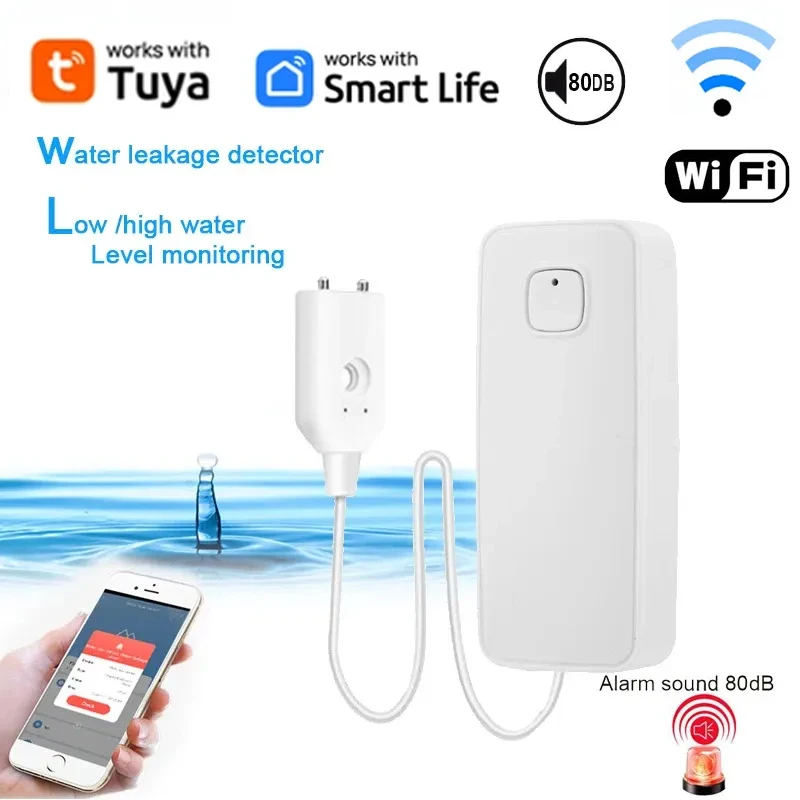 Smart Home Notifications - Умный дом Tuya, Wi-Fi, детектор утечки