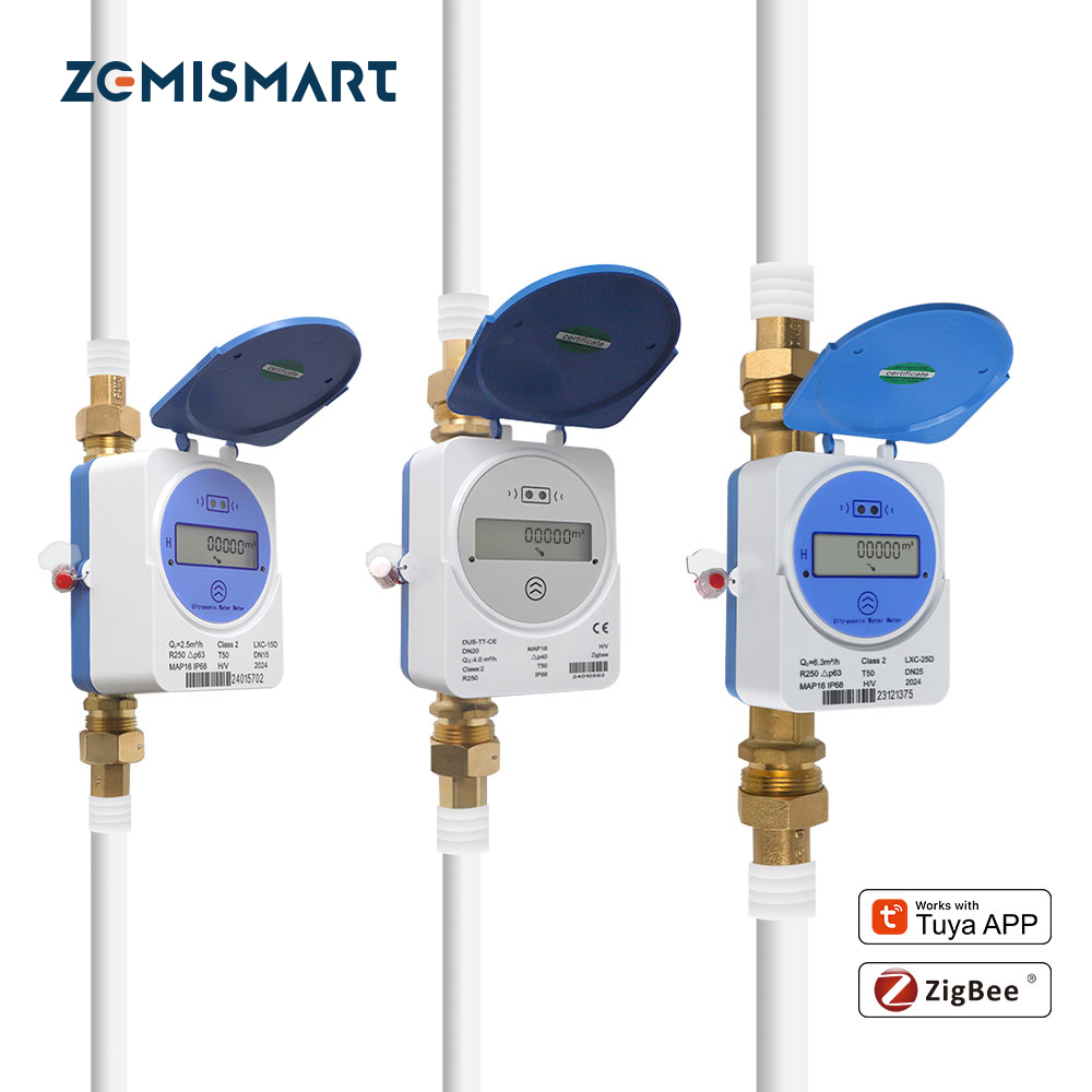 Smart Home Features - Умный ультразвуковой счетчик воды Zemismart Zigbee