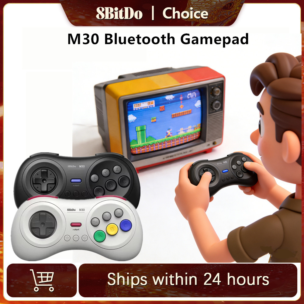 8Bitdo M30 Bluetooth-контролле – обзор и цена Smart Home Raspberry Pi