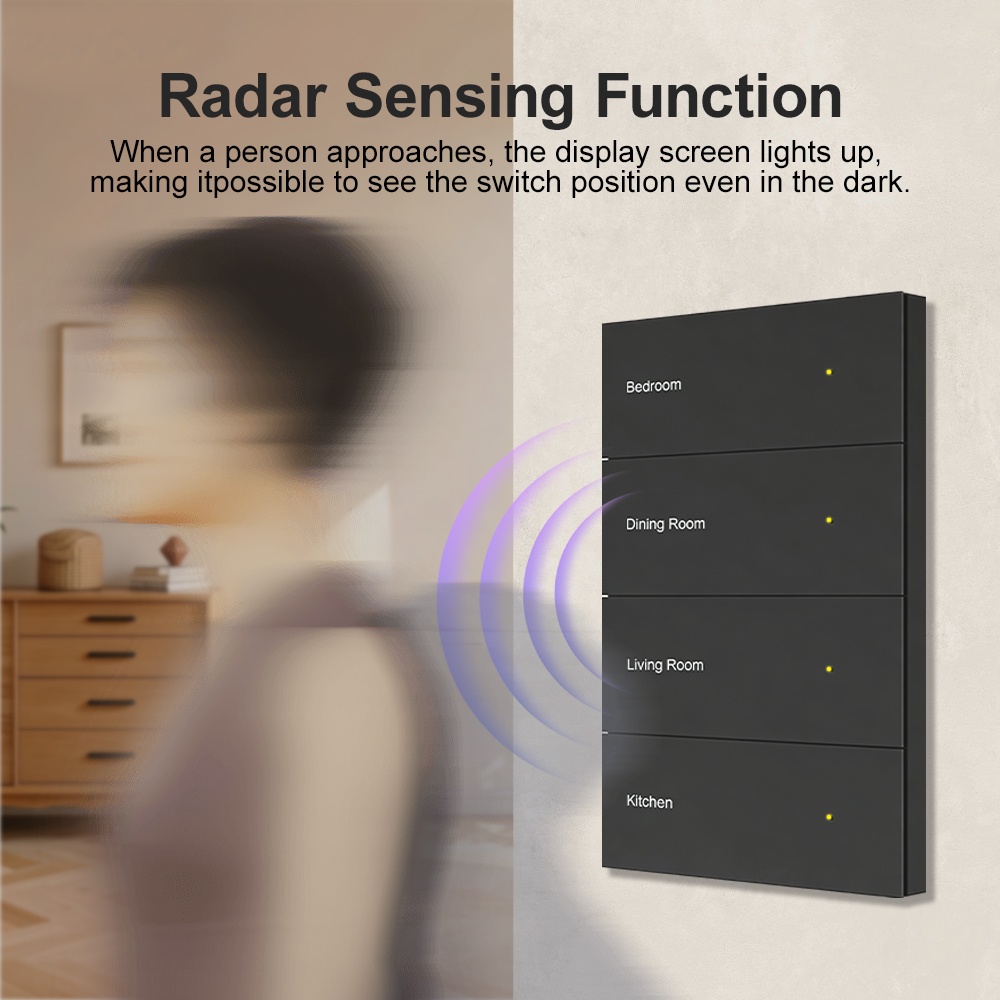 Умный выключатель Manhot DIY N – обзор и цена Smart Home Display