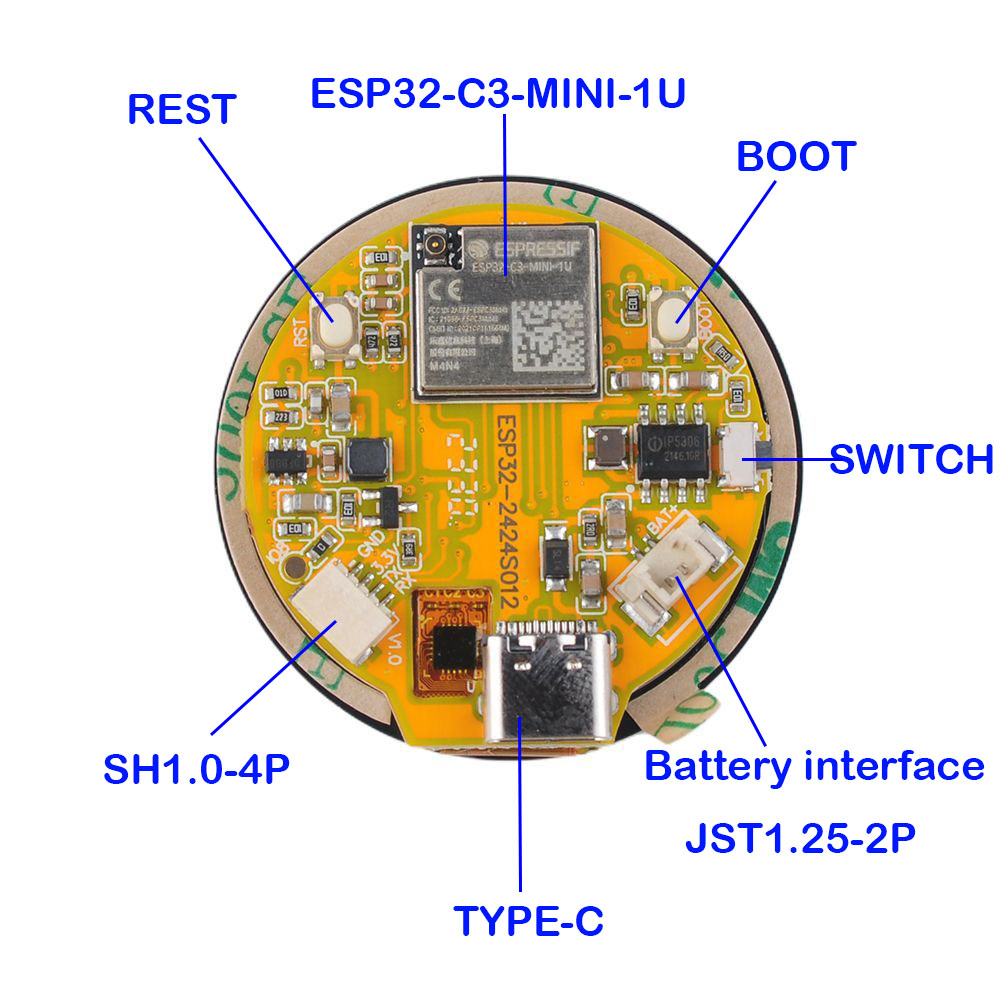 Дисплей ESP32 с диагональю 1,2 – обзор и цена Smart Home Dashboard