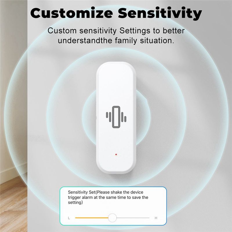 AA87 Zigbee Умный датчик вибра – обзор и цена Smart Home Notifications