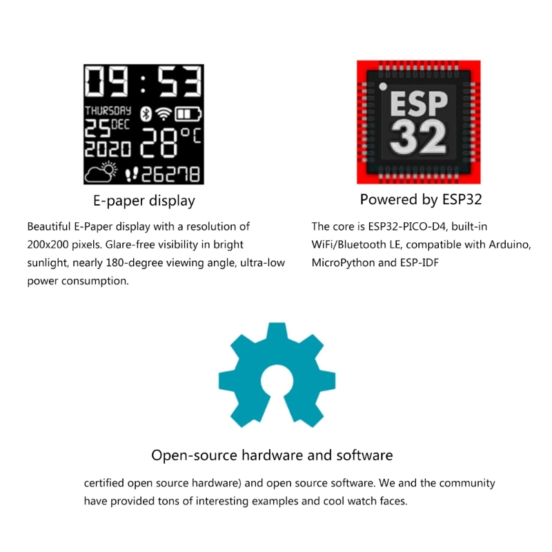 K0EA ESP32 Смарт-часы Программ – обзор и цена Smart Home Open Source