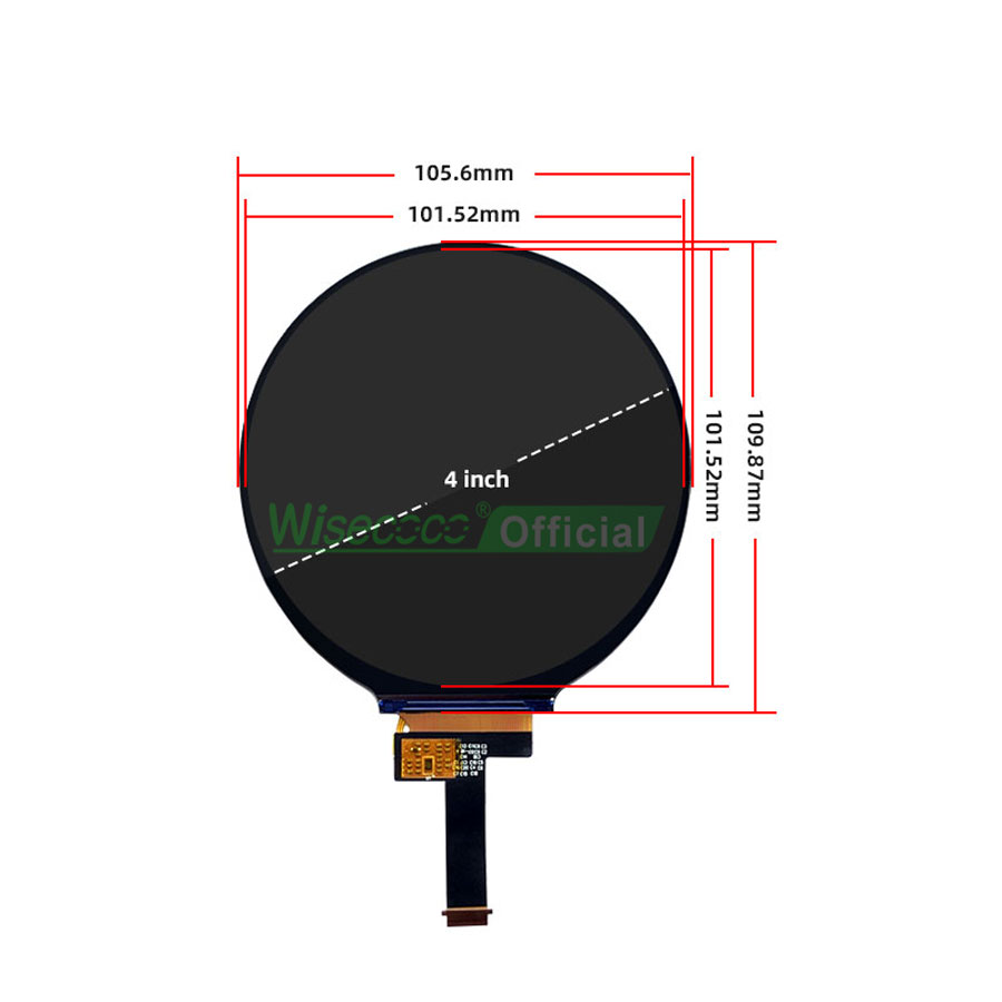 Wisecoco 4-дюймовый круглый ЖК – обзор и цена Smart Home Raspberry Pi