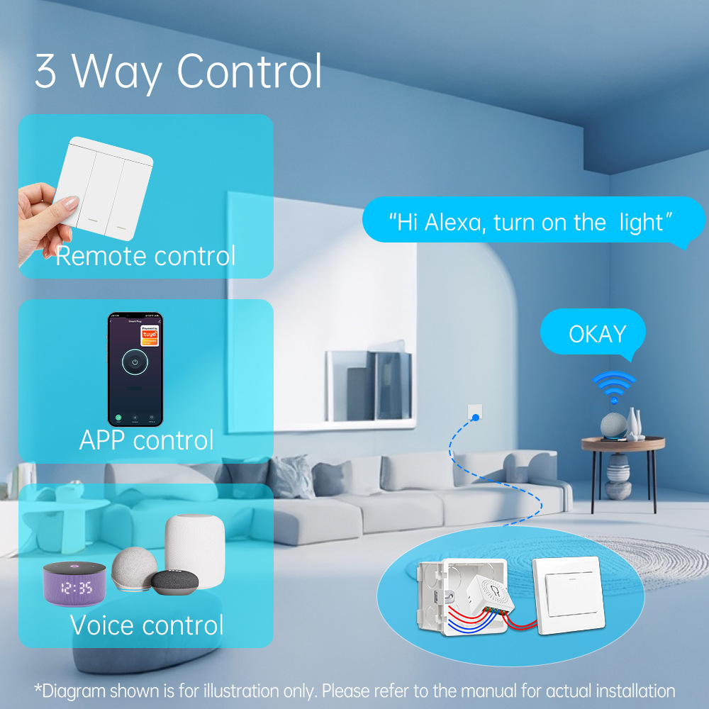 Умный выключатель света Tuya W – обзор и цена Smart Home Google