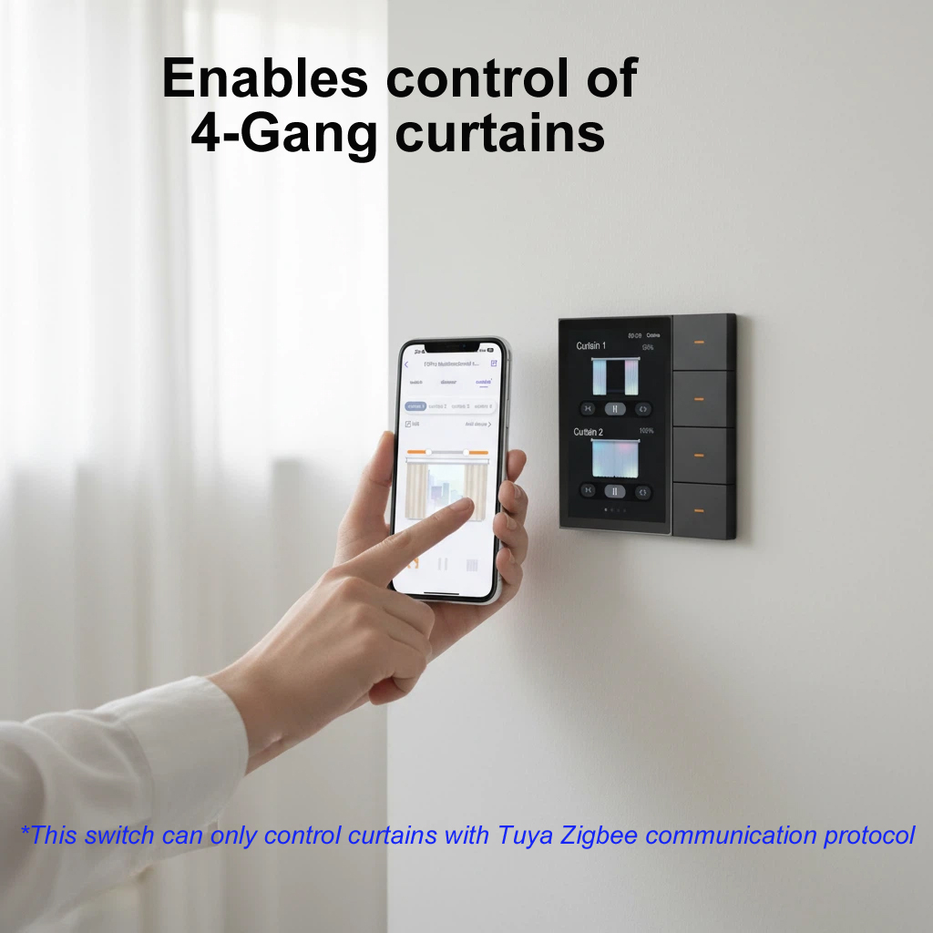 Умная панель F3-pro Tuya ZigBe – обзор и цена Smart Home Dashboard