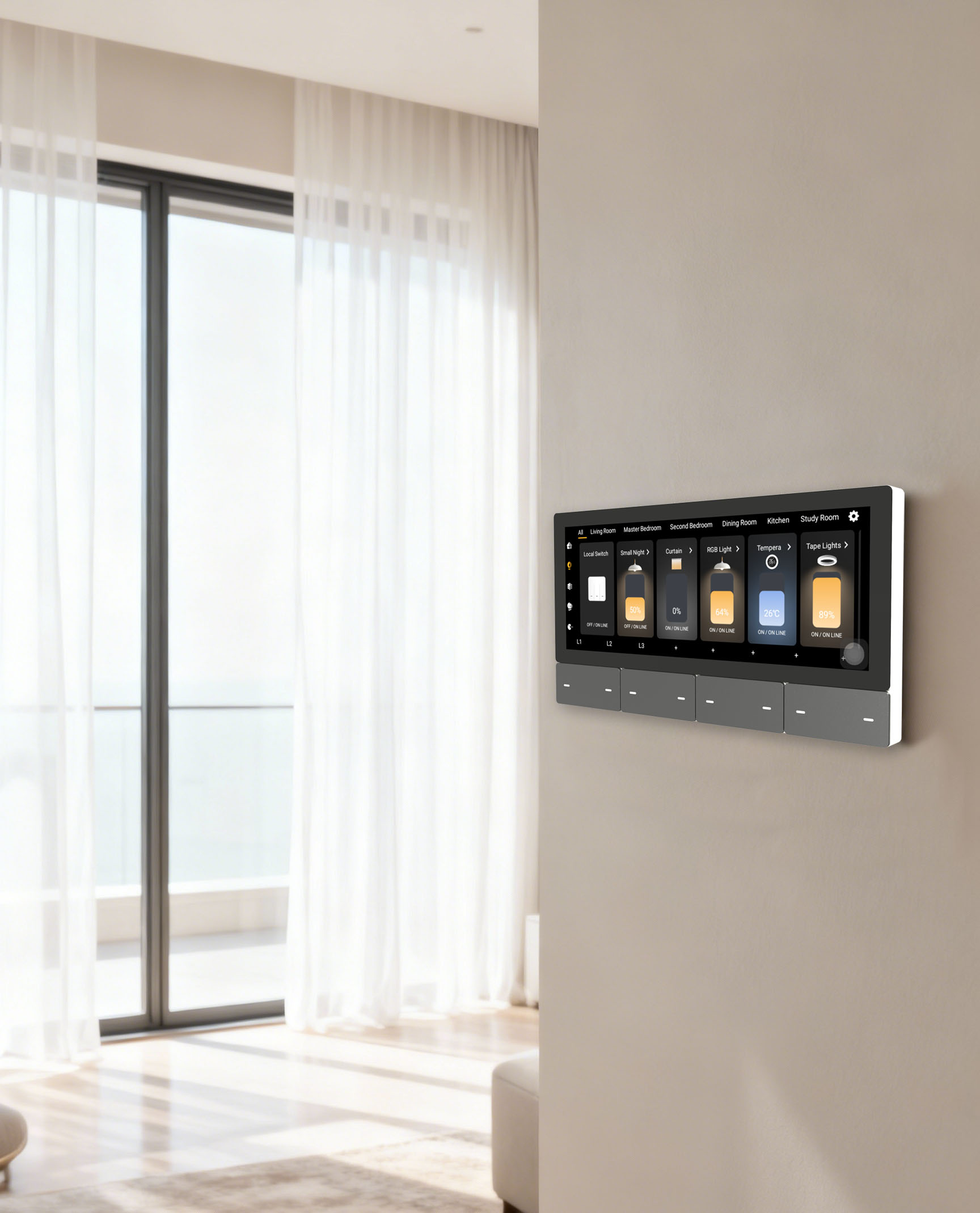 F5 Tuya UK: Сенсорный музыкаль – обзор и цена Smart Home Display