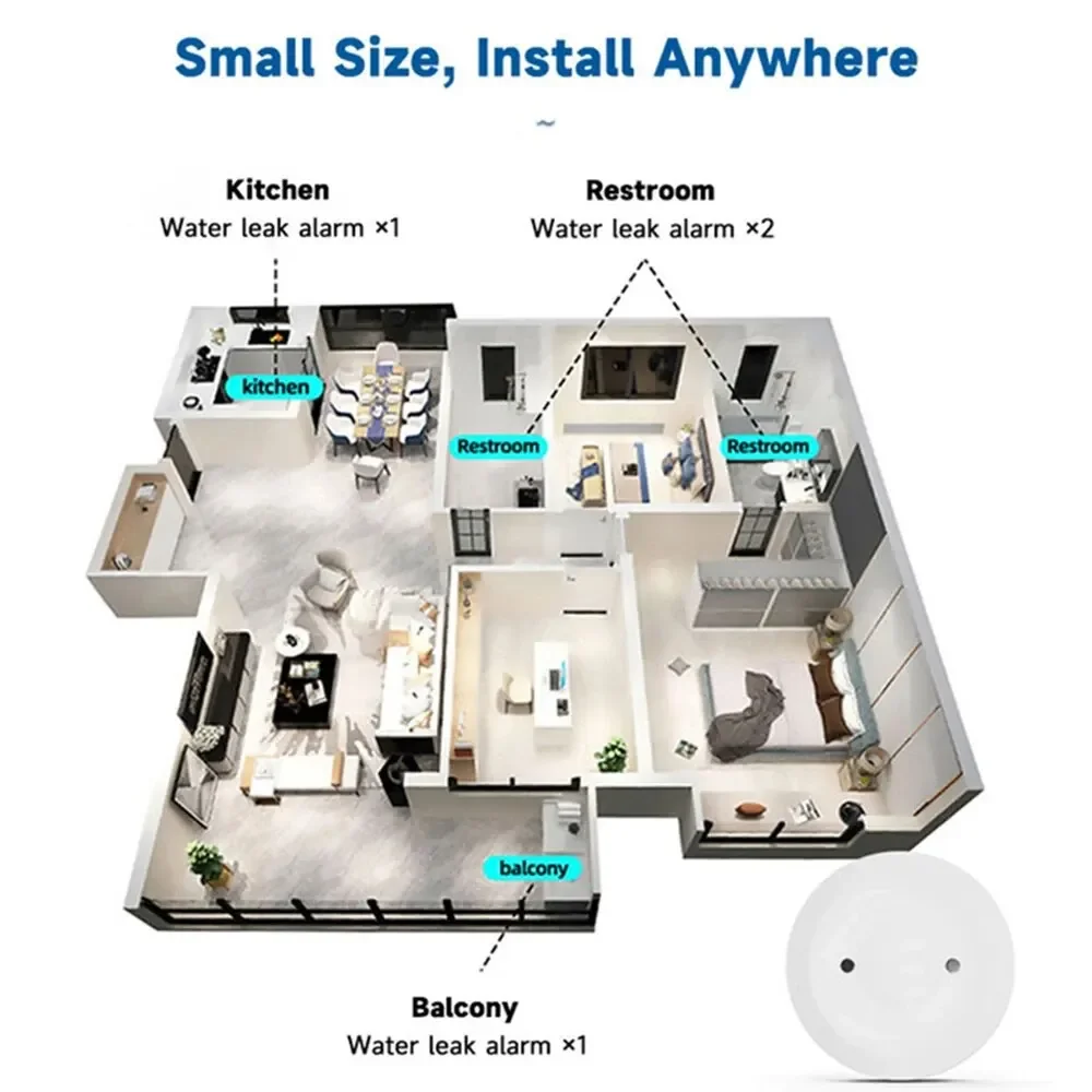 Датчик протечки воды Zigbee дл – обзор и цена Smart Home Features