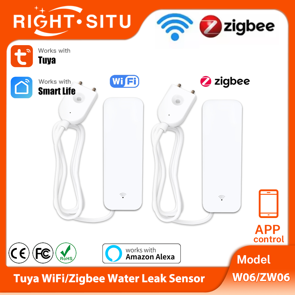 Датчик воды Tuya Wi-Fi Zigbee, – обзор и цена Smart Home Features