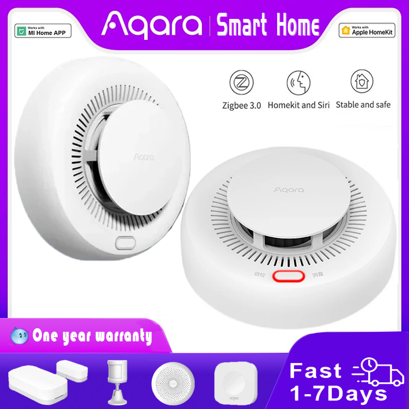 Новый детектор дыма Aqara Zigb – обзор и цена Smart Home Future