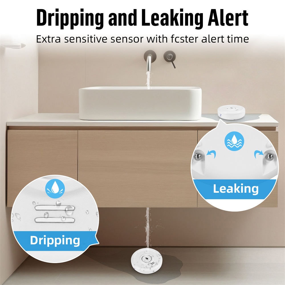 Детектор утечки воды Fuers, ум – обзор и цена Smart Home Water Level Sensor