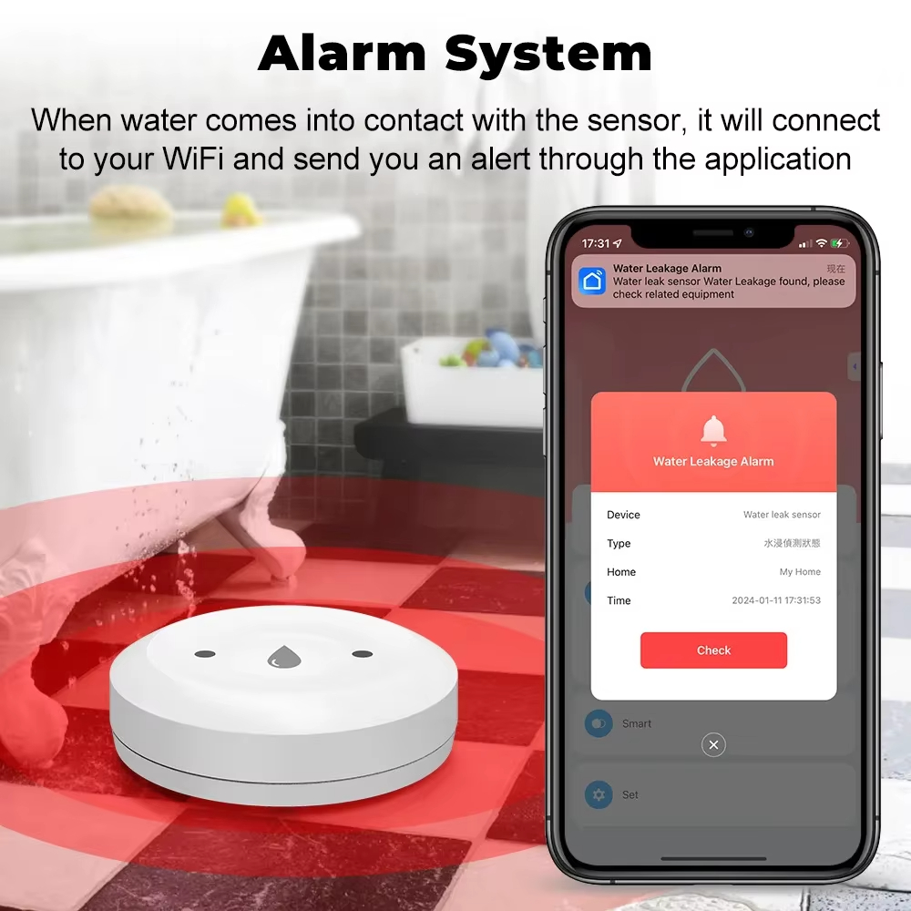 Датчик протечки воды Tuya ZigB – обзор и цена Smart Home Features