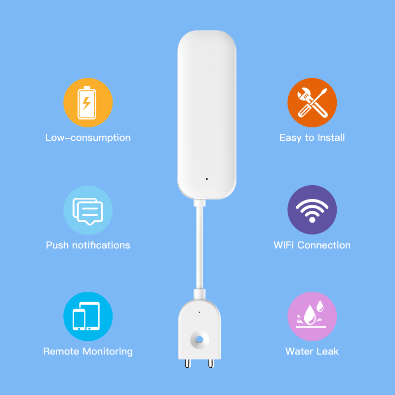 Tuya Wi-Fi ZigBee датчик воды  – обзор и цена Smart Home Features