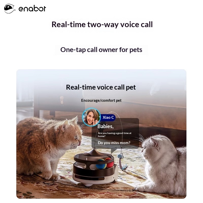 Enabot ROLA PetPal умный робот – обзор и цена Smart Home Monitor