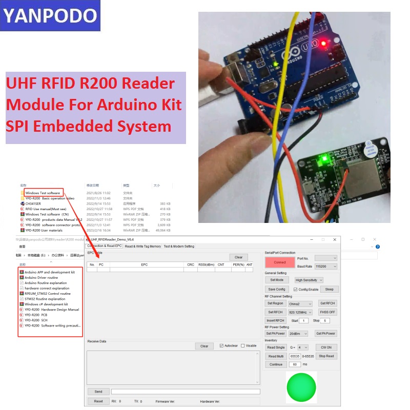 Модуль считывателя RFID UHF с  – обзор и цена Smart Home Raspberry Pi