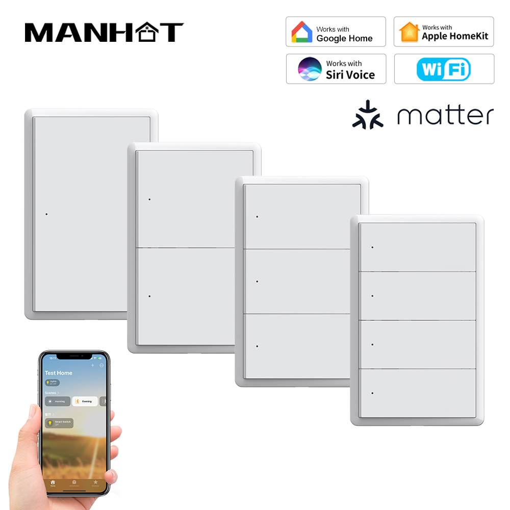 Умный Wi-Fi выключатель MANHOT – обзор и цена Smart Home Google