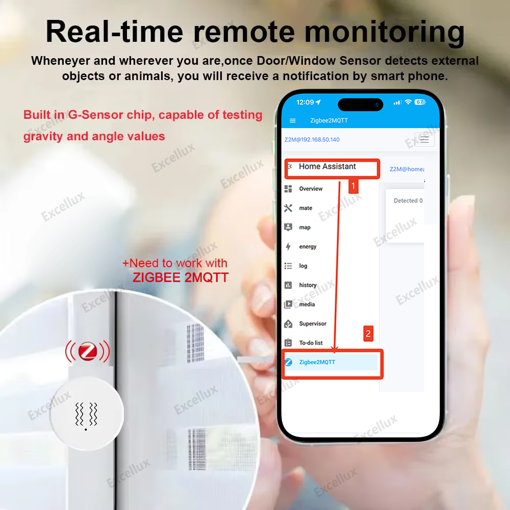 Умный датчик вибрации Zigbee 3 – обзор и цена Smart Home Features