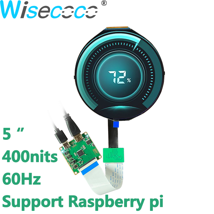5-дюймовый IPS 1080*1080 кругл – обзор и цена Smart Home Raspberry Pi