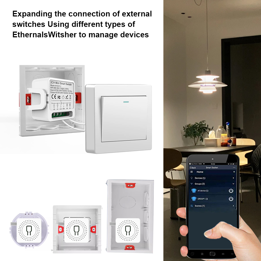 Двухканальный умный выключател – обзор и цена Smart Home Google