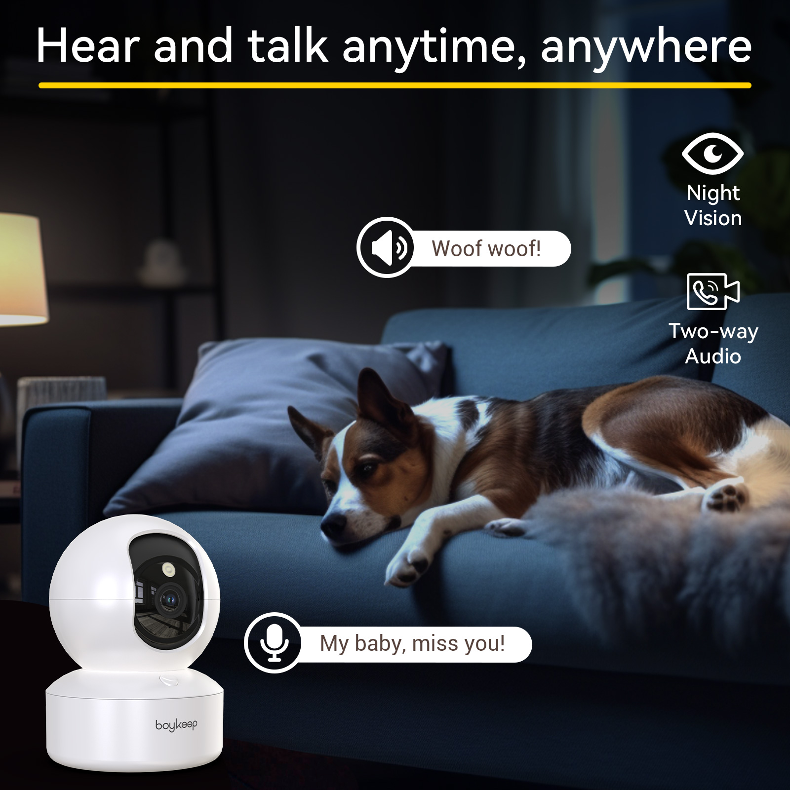 Камера для домашних собак Boyk – обзор и цена Eufy Camera E220