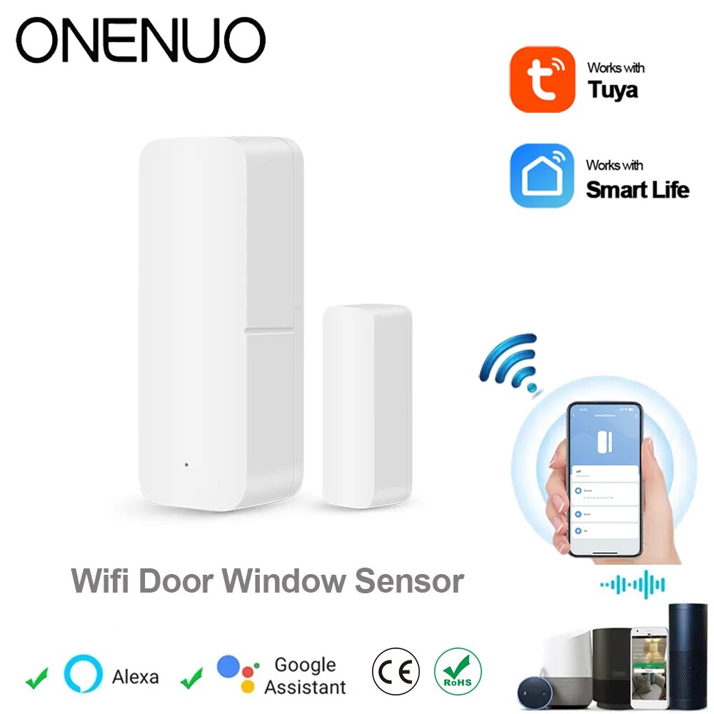 ONENUO Tuya умный Wi-Fi дверно – обзор и цена Smart Home Notifications